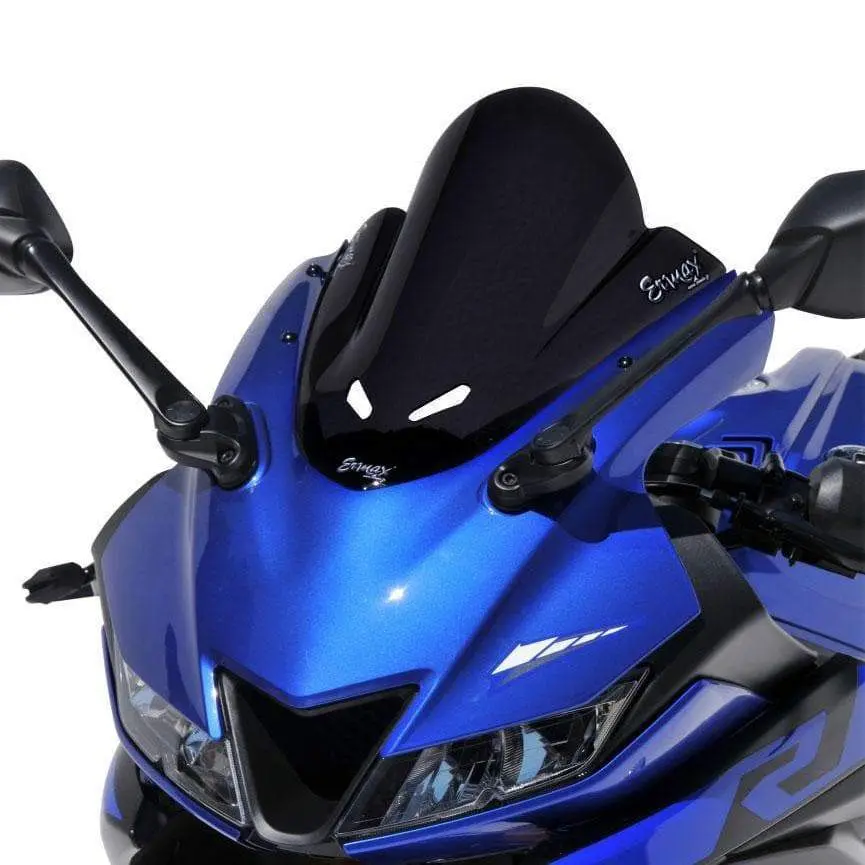 Ermax Racing Screen | Black (Opaque) | Yamaha YZF-R125 2019>Current - Image 2