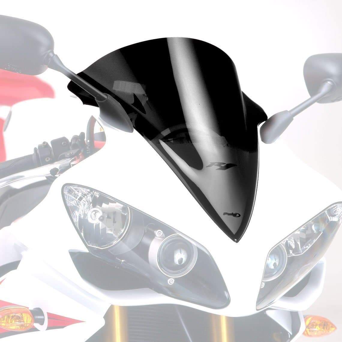 Puig Racing Screen | Carbon Look | Yamaha YZF-R1 2007>2008