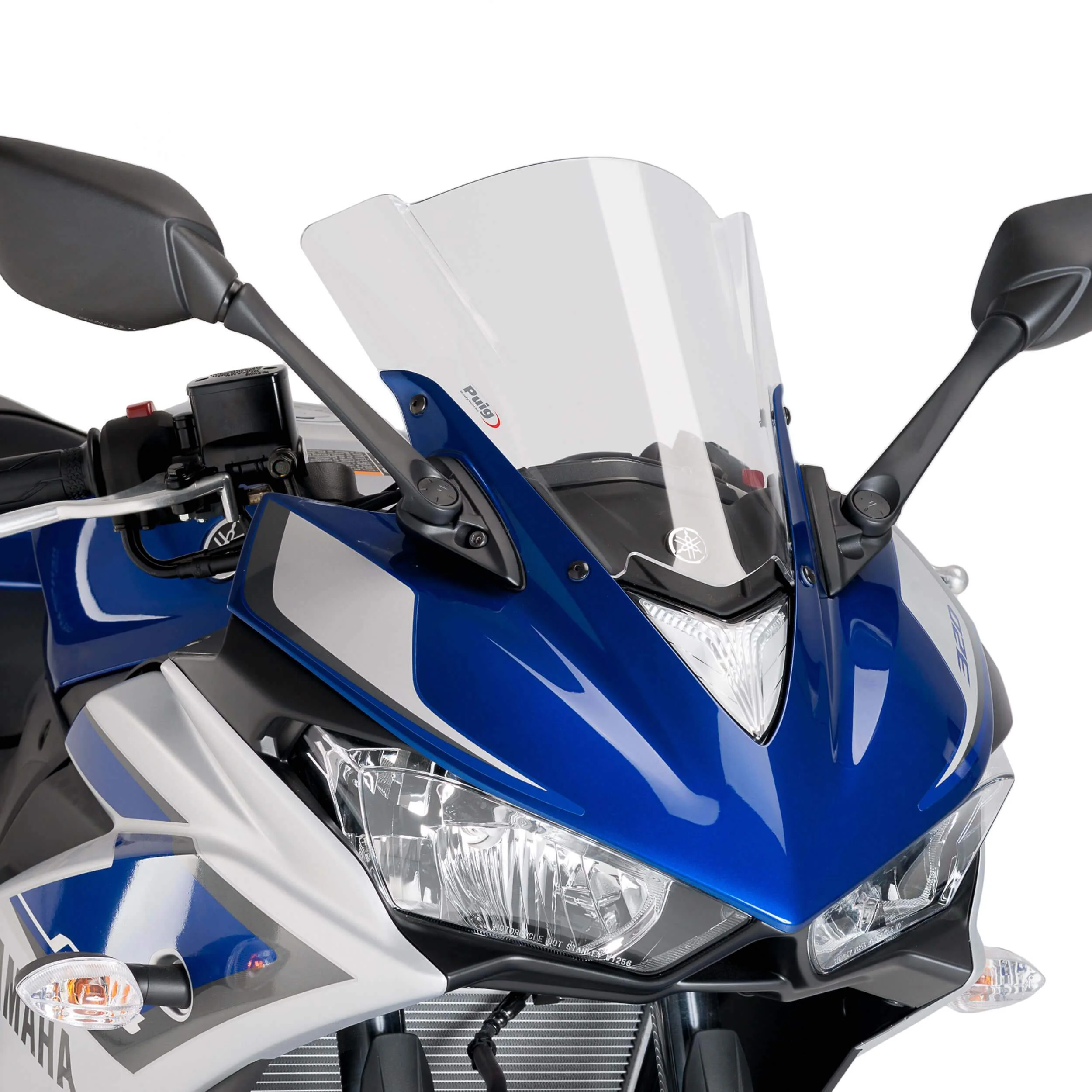 Puig Racing Screen | Clear | Yamaha YZF-R3 2015>2018 - Image 2