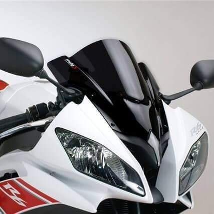 Puig Racing Screen | Black (Opaque) | Yamaha YZF-R6 2008>2015 - Image 2